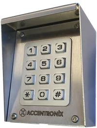 Accentronix wired and wireless Bluetooth keypad