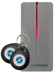 Accentronix Smart Tag Reader with key-ring access tags